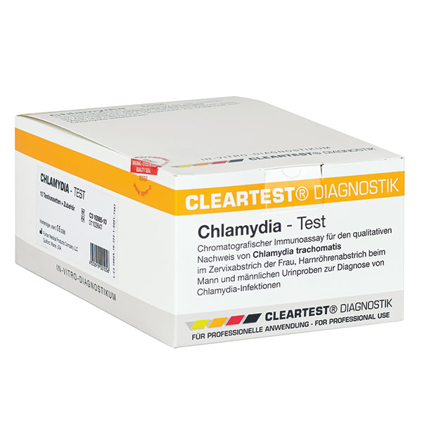 ClearTest® Chlamydia Schnelltest, 20 Stück Produktbild ClearTest® Chlamydia Schnelltest, 20 Stück