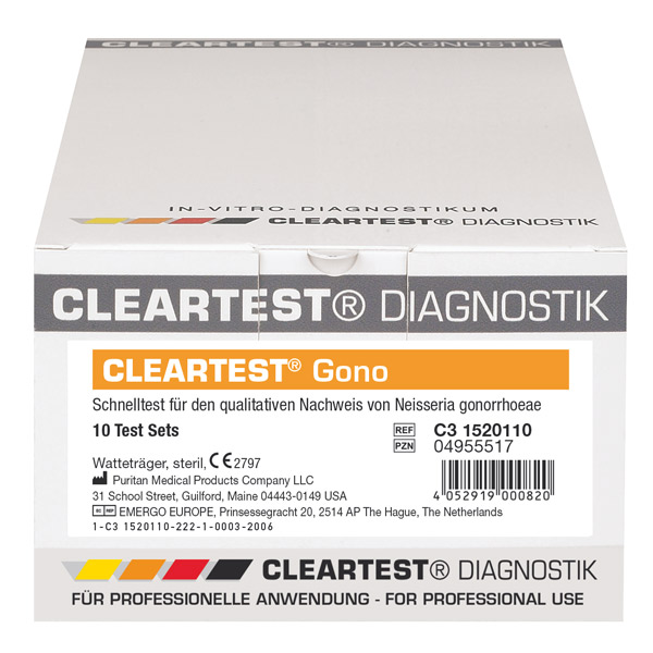 Cleartest® Gono, 25 Stück Produktbild Cleartest® Gono, 25 Stück