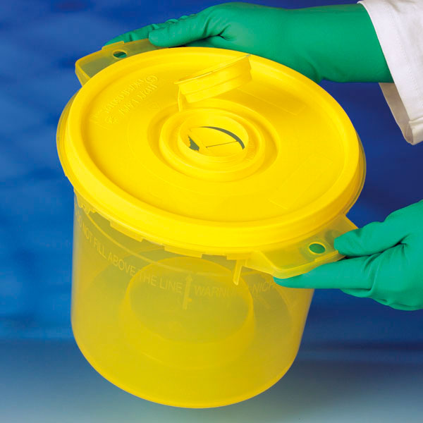 Kanülenabwurfbehälter Servobox Groß, mit UN-Zulassung, 5000 ml, 1 Stück Produktbild Kanülenabwurfbehälter Servobox Groß, mit UN-Zulassung, 5000 ml, 1 Stück