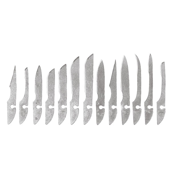 Bayha Skalpellklingen, 12x12 Stück Produktbild Bayha Skalpellklingen, 12x12 Stück