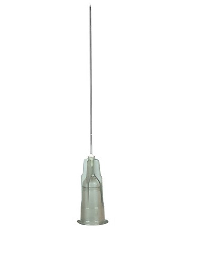 Neopoint Insulin Einmalkanüle, G 27 x 1 1/2" / ø 0,40 x 40 mm, grau Produktbild Neopoint Insulin Einmalkanüle, G 27 x 1 1/2" / ø 0,40 x 40 mm, grau