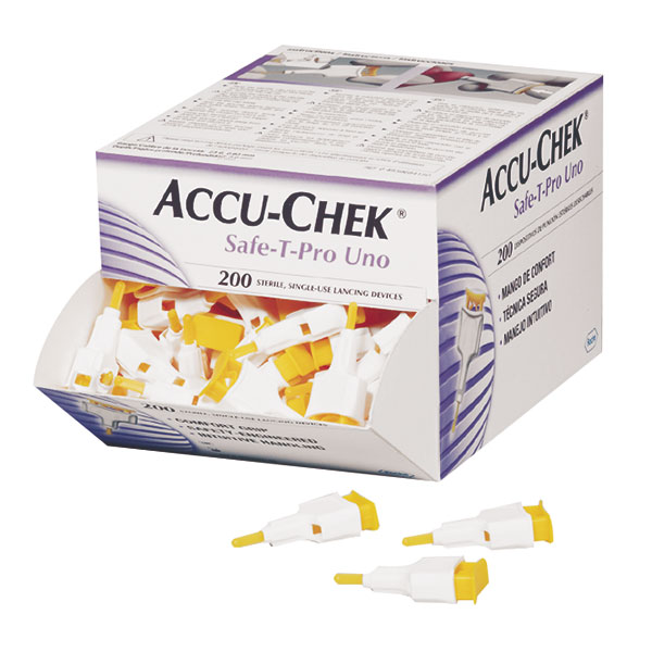 Accu-Chek® Sicherheitslanzetten/Stechhilfe Safe T-Pro Uno Produktbild Accu-Chek® Sicherheitslanzetten/Stechhilfe Safe T-Pro Uno