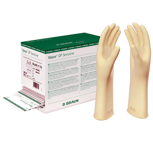 Vasco® OP Sensitive Latex OP-Handschuhe, puderfrei, 40 Paar, Größe 7 Produktbild Vasco® OP Sensitive Latex OP-Handschuhe, puderfrei, 40 Paar, Größe 7