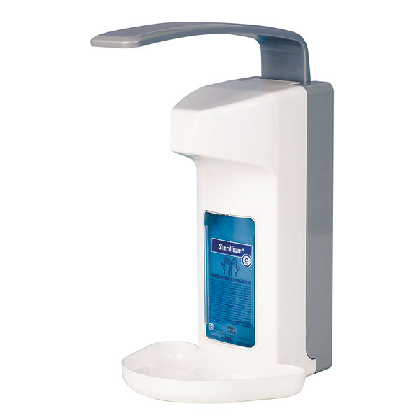 Seifen & Desinfektionsmittelspender, Kunststoff, 500 ml Produktbild Seifen & Desinfektionsmittelspender, Kunststoff, 500 ml