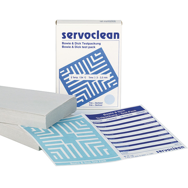 Servoclean Bowie & Dick Testpaket Produktbild Servoclean Bowie & Dick Testpaket