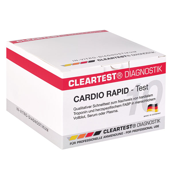 Cleartest® Cardio Rapid, 5 Stück Produktbild Cleartest® Cardio Rapid, 5 Stück