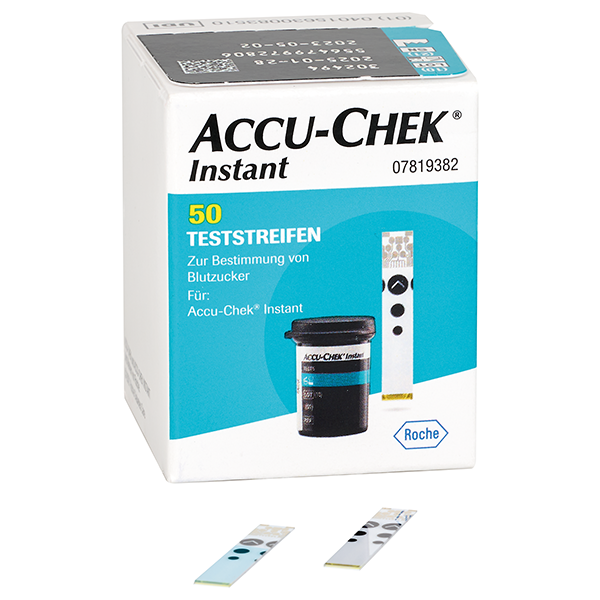 Accu-Chek Instant Blutzuckerteststreifen, 50 Stück Produktbild Accu-Chek Instant Blutzuckerteststreifen, 50 Stück