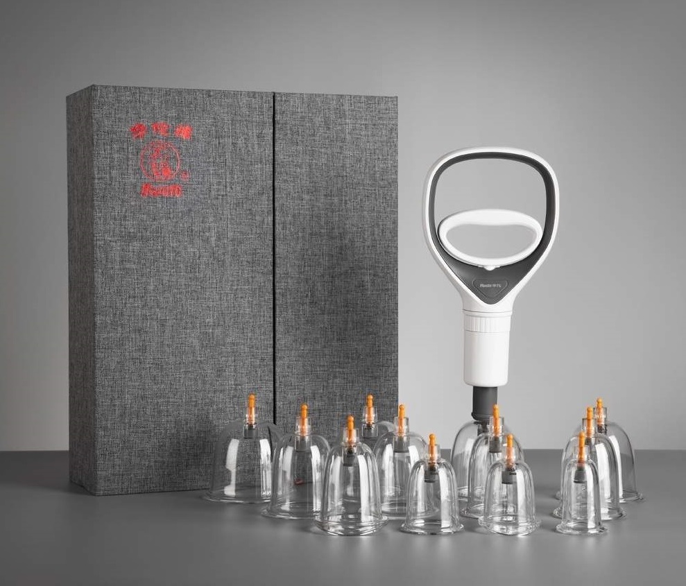Hwa To Deluxe Schröpfkopf Set Produktbild Hwa To Deluxe Schröpfkopf Set