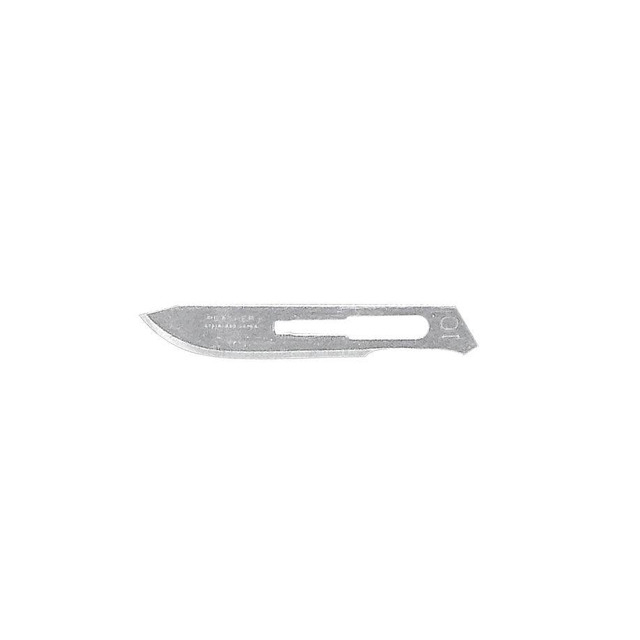 Feather Einmal-Skalpellklingen Fig. 10, 100 Stück Produktbild Feather Einmal-Skalpellklingen Fig. 10, 100 Stück