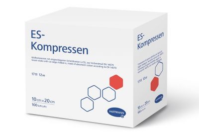 ES-Mull-Kompresse steril Produktbild ES-Mull-Kompresse steril