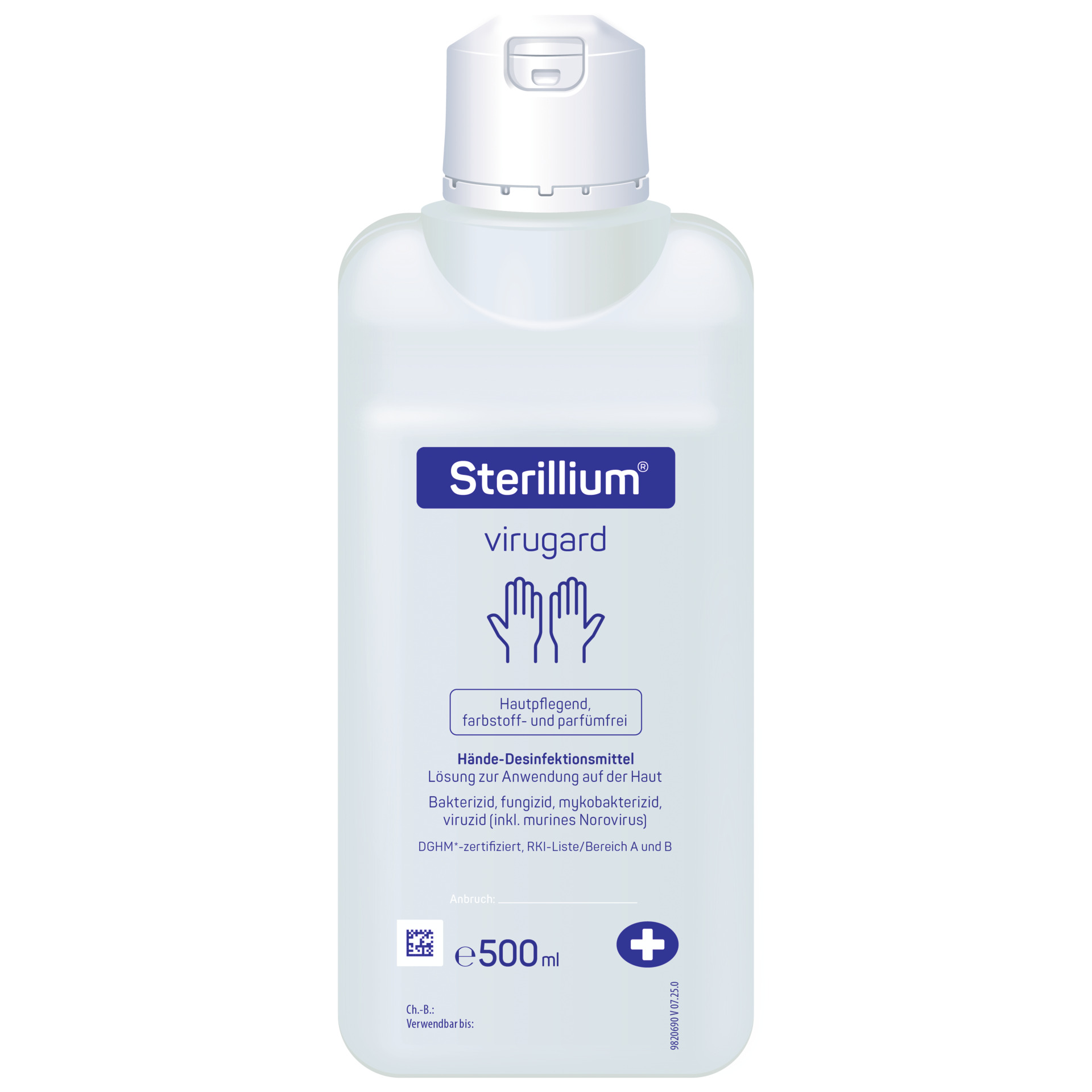 Sterillium® Virugard Händedesinfektionsmittel 500 ml Produktbild Sterillium® Virugard Händedesinfektionsmittel 500 ml
