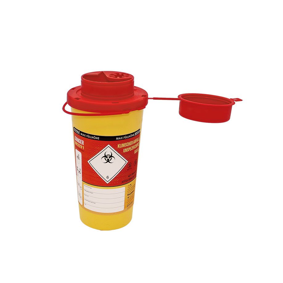 Kanülenabwurfbehälter Safe-Box, 0,5 Liter Produktbild Kanülenabwurfbehälter Safe-Box, 0,5 Liter
