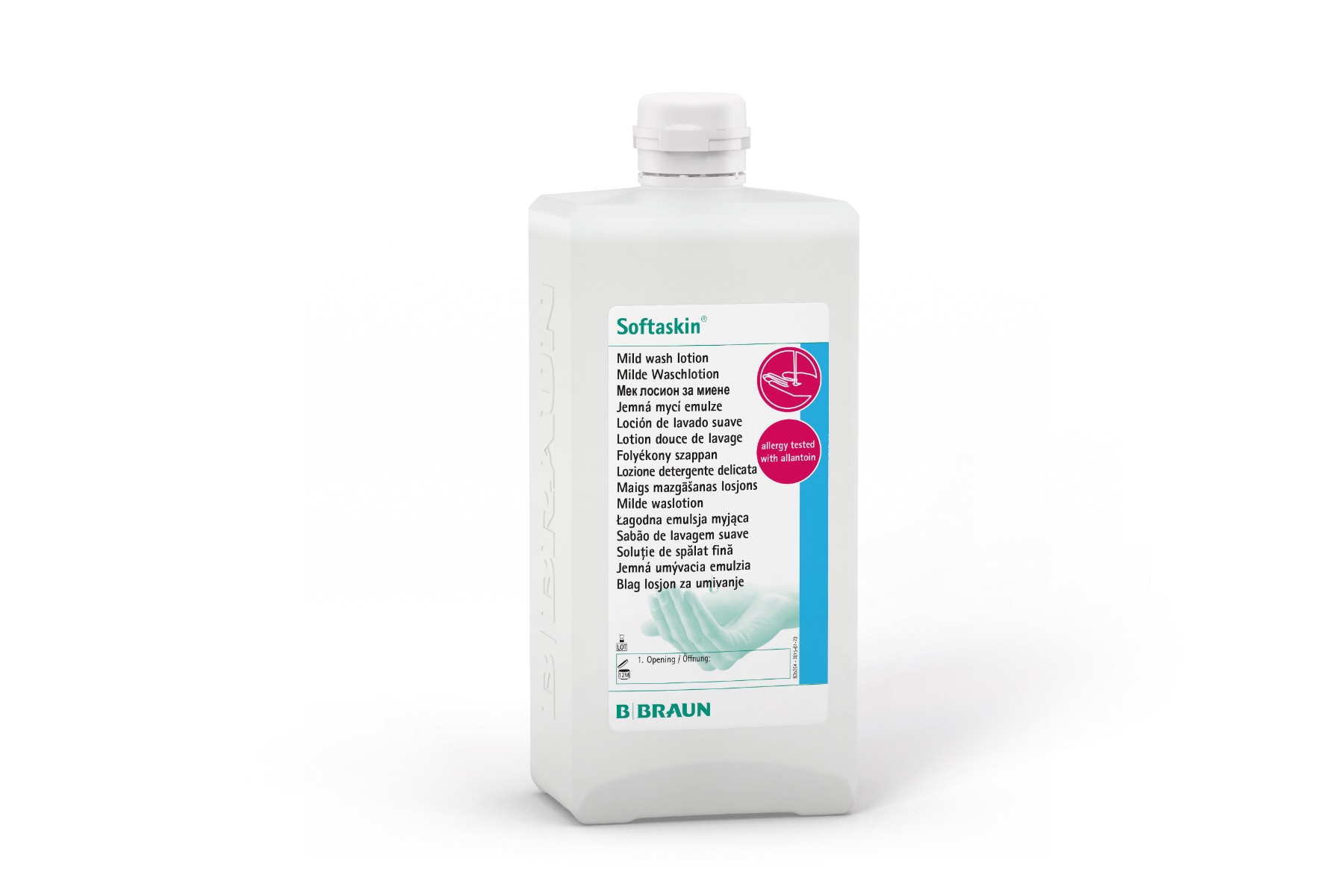 Softaskin® Waschlotion 1000 ml Spenderflasche Produktbild Softaskin® Waschlotion 1000 ml Spenderflasche