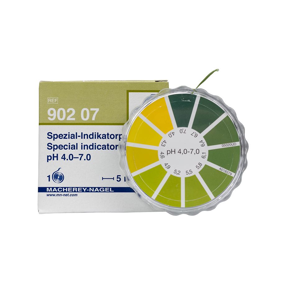 Spezial-Indikatorpapier, pH-Wert 4,0 - 7,0 Packung: 5 Rollen Produktbild Spezial-Indikatorpapier, pH-Wert 4,0 - 7,0 Packung: 5 Rollen