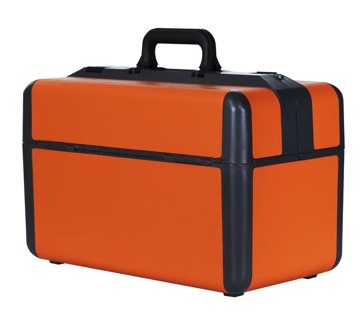 Dürasol Arztkoffer Ideal, 18 cm Bodentiefe, Skailan, orange Produktbild Dürasol Arztkoffer Ideal, 18 cm Bodentiefe, Skailan, orange