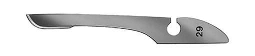 Bayha Skalpellklingen Fig. 29, 12x12 Stück Produktbild Bayha Skalpellklingen Fig. 29, 12x12 Stück