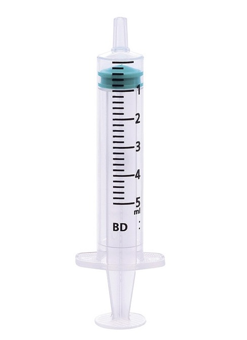 BD Emerald Einmalspritze - 3-teilig, Luer-Ansatz, zentrisch, 5 ml, 100 Stück Produktbild BD Emerald Einmalspritze - 3-teilig, Luer-Ansatz, zentrisch, 5 ml, 100 Stück