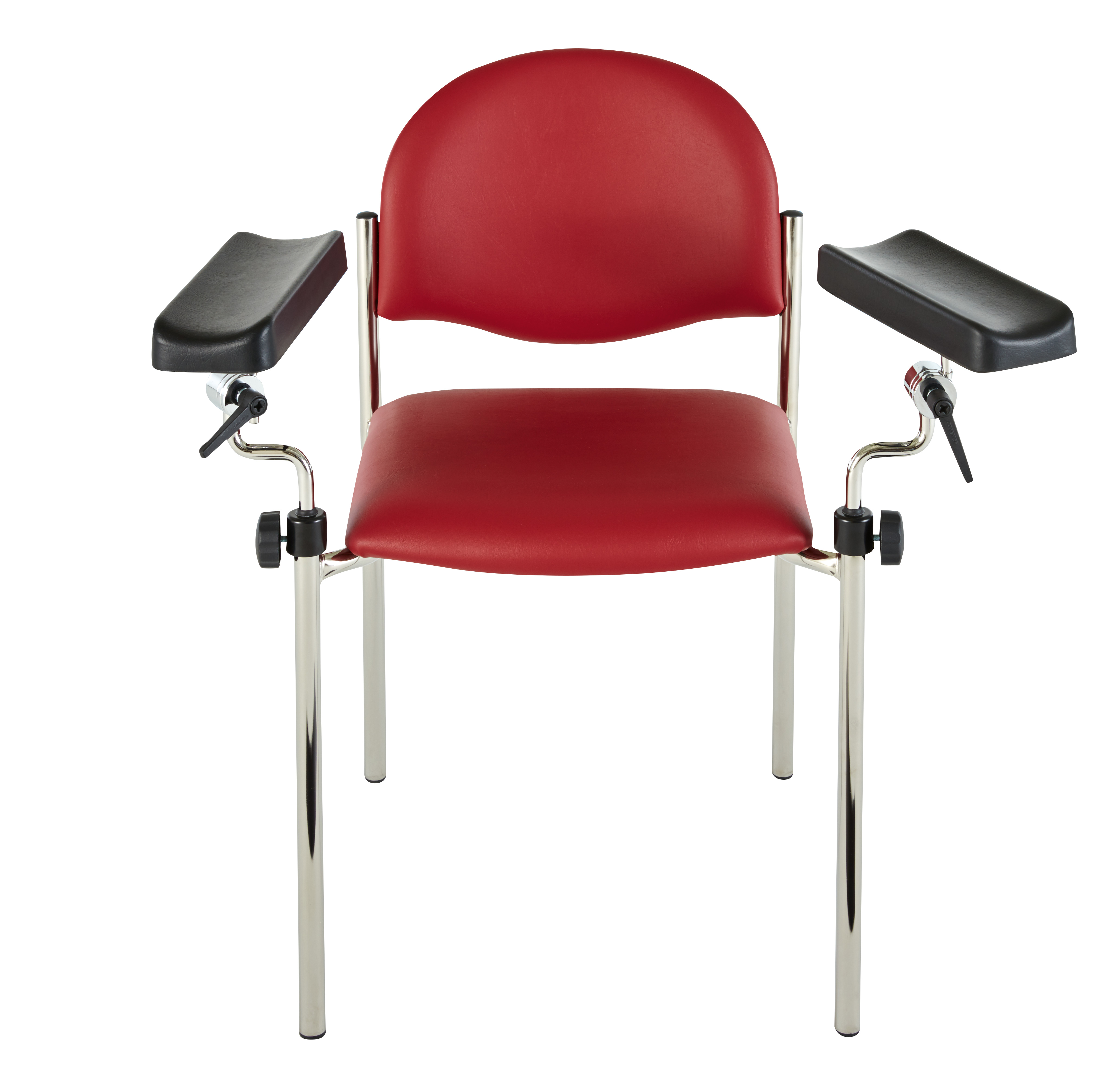 Simpex Blutentnahmestuhl Haemo Linea Vario Perfekta, purpurrot Produktbild Simpex Blutentnahmestuhl Haemo Linea Vario Perfekta, purpurrot