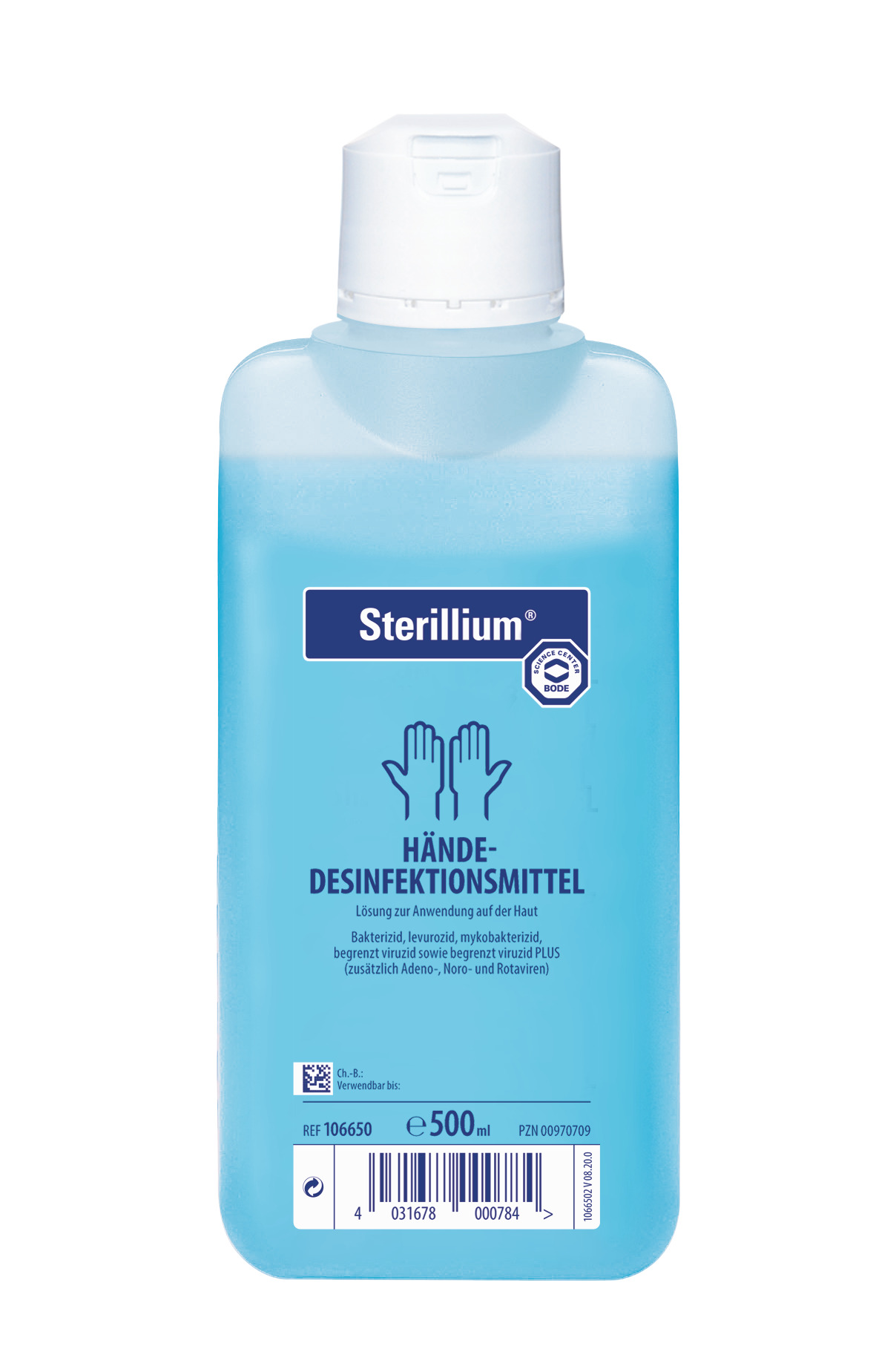 Sterillium® Händedesinfektionsmittel 500 ml Produktbild Sterillium® Händedesinfektionsmittel 500 ml