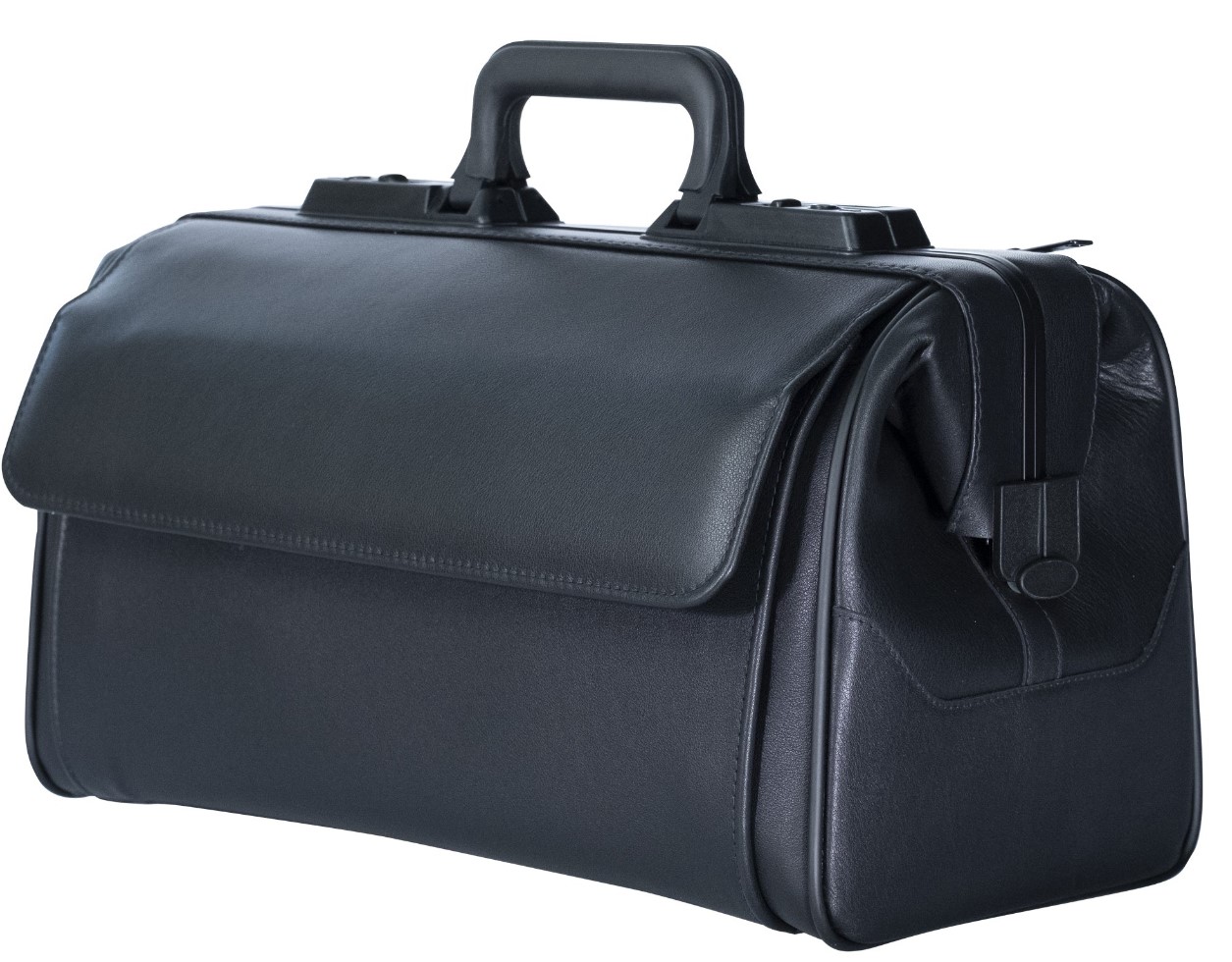 Dürasol Arzttasche Rusticana Großformat, mit 2 Vortaschen, Feinrindleder, schwarz Produktbild Dürasol Arzttasche Rusticana Großformat, mit 2 Vortaschen, Feinrindleder, schwarz