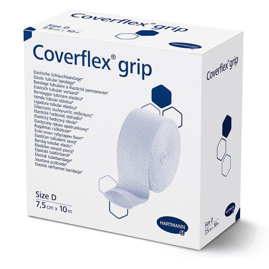 Coverflex grip Schlauchbandage Gr. D - 7,5 cm x 10 m Produktbild Coverflex grip Schlauchbandage Gr. D - 7,5 cm x 10 m