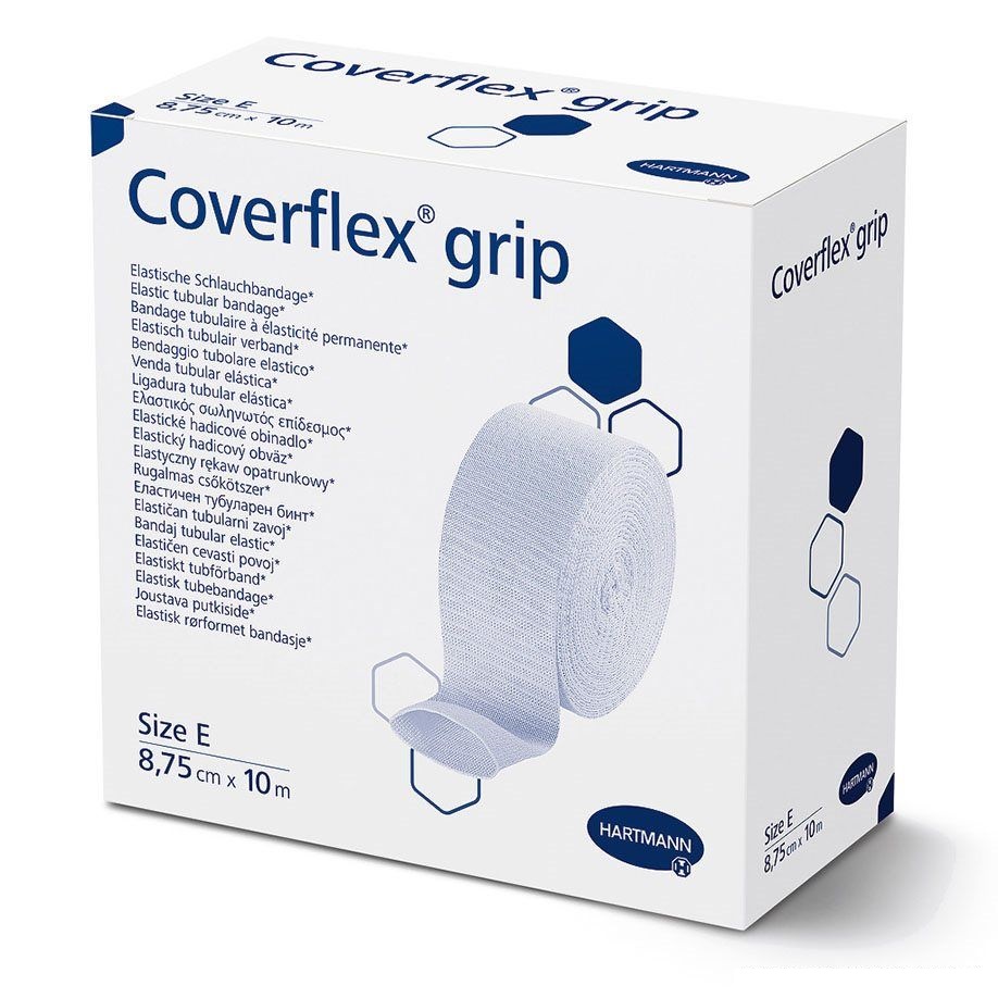 Coverflex grip Schlauchbandage Gr. E - 8,75 cm x 10 m Produktbild Coverflex grip Schlauchbandage Gr. E - 8,75 cm x 10 m