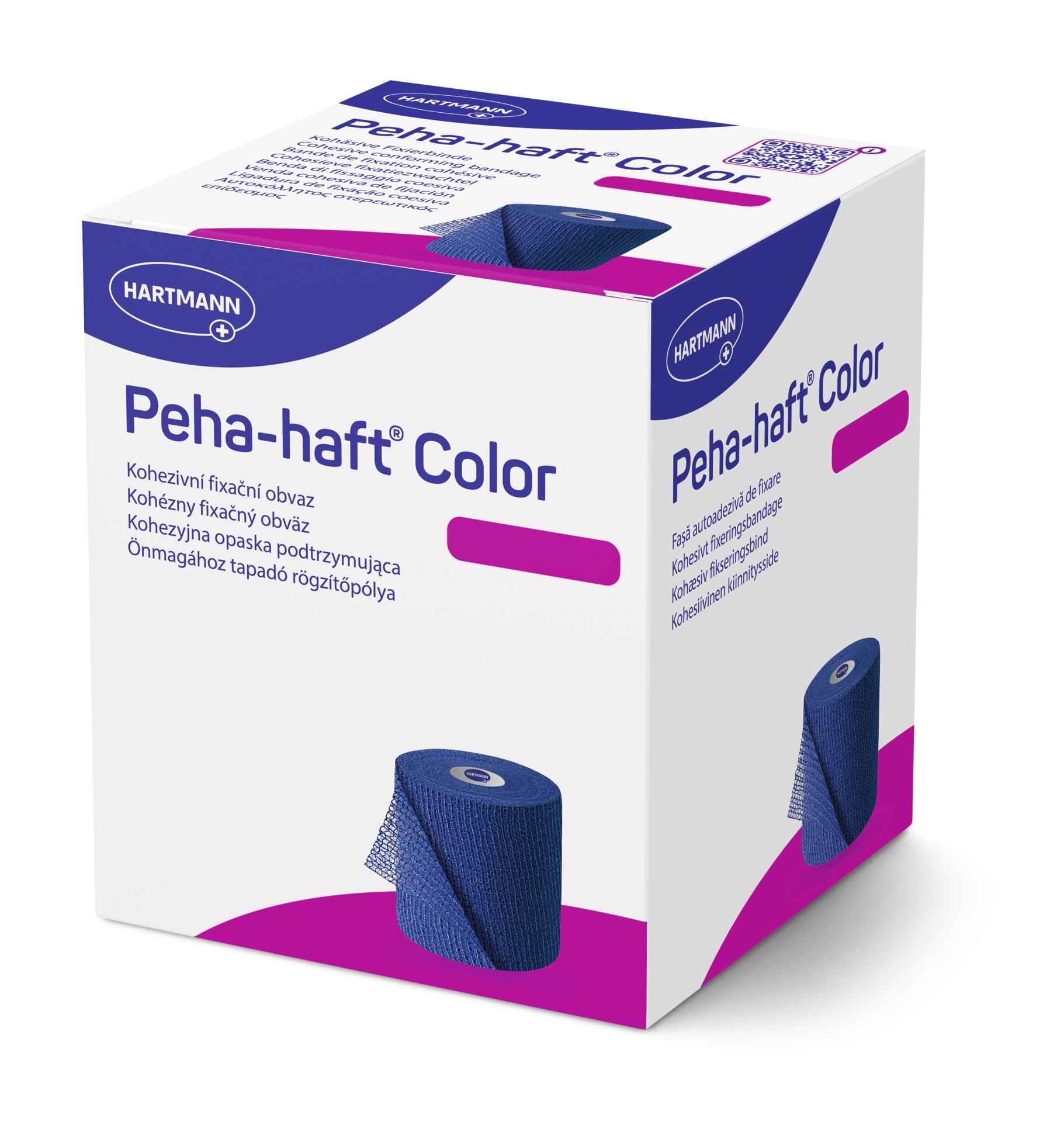 Peha-haft® color latexfreie Fixierbinde, blau, 1 Stück Produktbild Peha-haft® color latexfreie Fixierbinde, blau, 1 Stück
