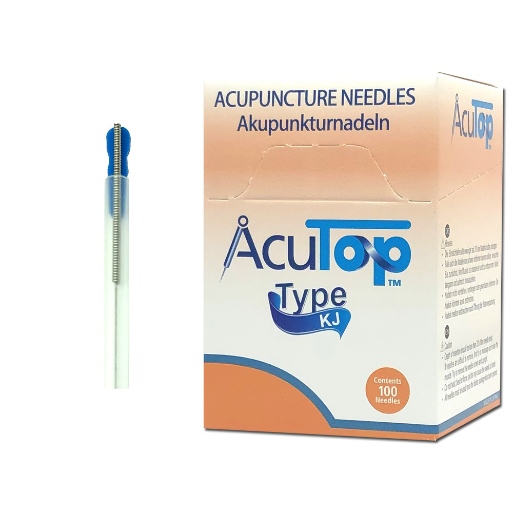 Akupunkturnadeln AcuTop® Stahlgriff Typ KJ 0,30 x 75 mm, 100 Stück Produktbild Akupunkturnadeln AcuTop® Stahlgriff Typ KJ 0,30 x 75 mm, 100 Stück