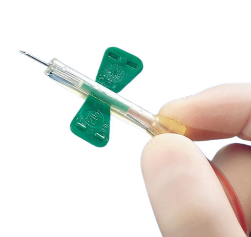 BD Vacutainer Safety-Lok Blutentnahmeset mit 180 mm Schlauch, 21G x 3/4" - 0,80 x 19 mm, grün Produktbild BD Vacutainer Safety-Lok Blutentnahmeset mit 180 mm Schlauch, 21G x 3/4" - 0,80 x 19 mm, grün