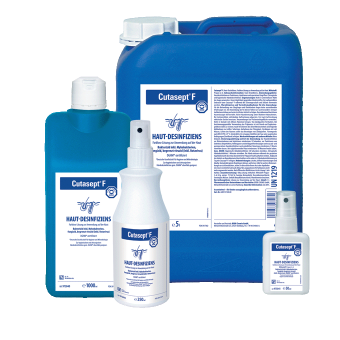 Cutasept® F Hautdesinfektionsmittel farblos Produktbild Cutasept® F Hautdesinfektionsmittel farblos