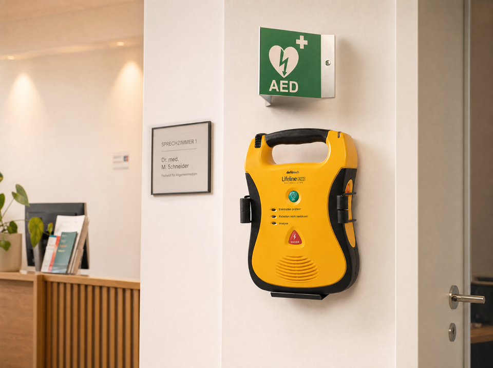 Defibtech Lifeline SG AED Defibrillator, halbautomatisch