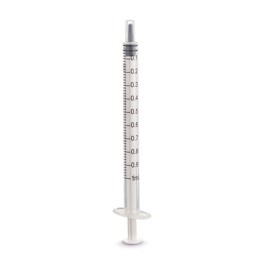 Dispomed Feindosierspritze 3-teilig, 1 ml, 100 Stück Produktbild Dispomed Feindosierspritze 3-teilig, 1 ml, 100 Stück
