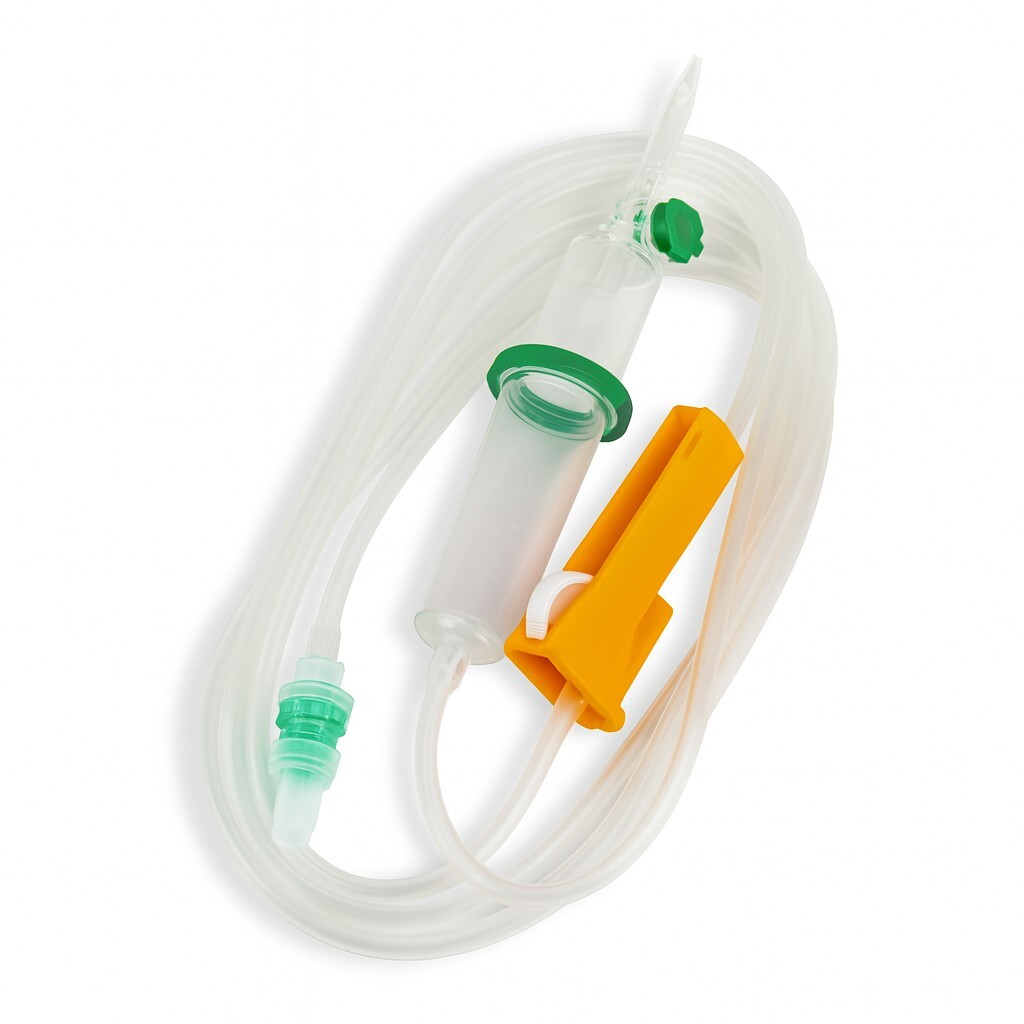 Soluflo LLVPA Infusionsgerät für Druck- und Schwerkraftinfusion 180 cm, 100 Stück Produktbild Soluflo LLVPA Infusionsgerät für Druck- und Schwerkraftinfusion 180 cm, 100 Stück
