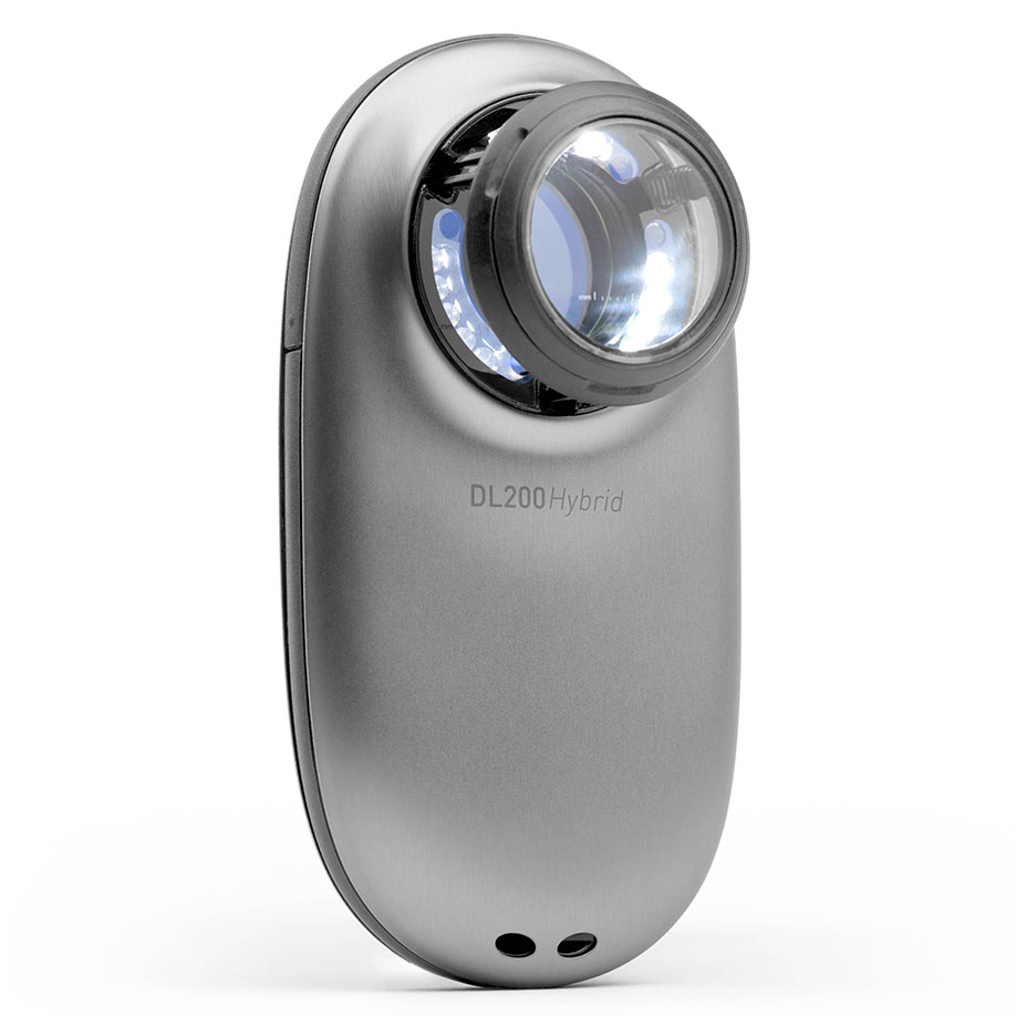 DermLite DL200 Hybrid Dermatoskop, Silber