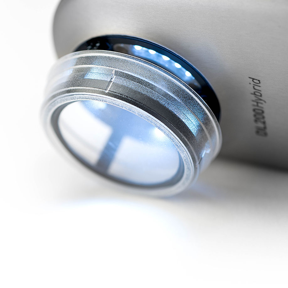 DermLite DL200 Hybrid Dermatoskop, Silber