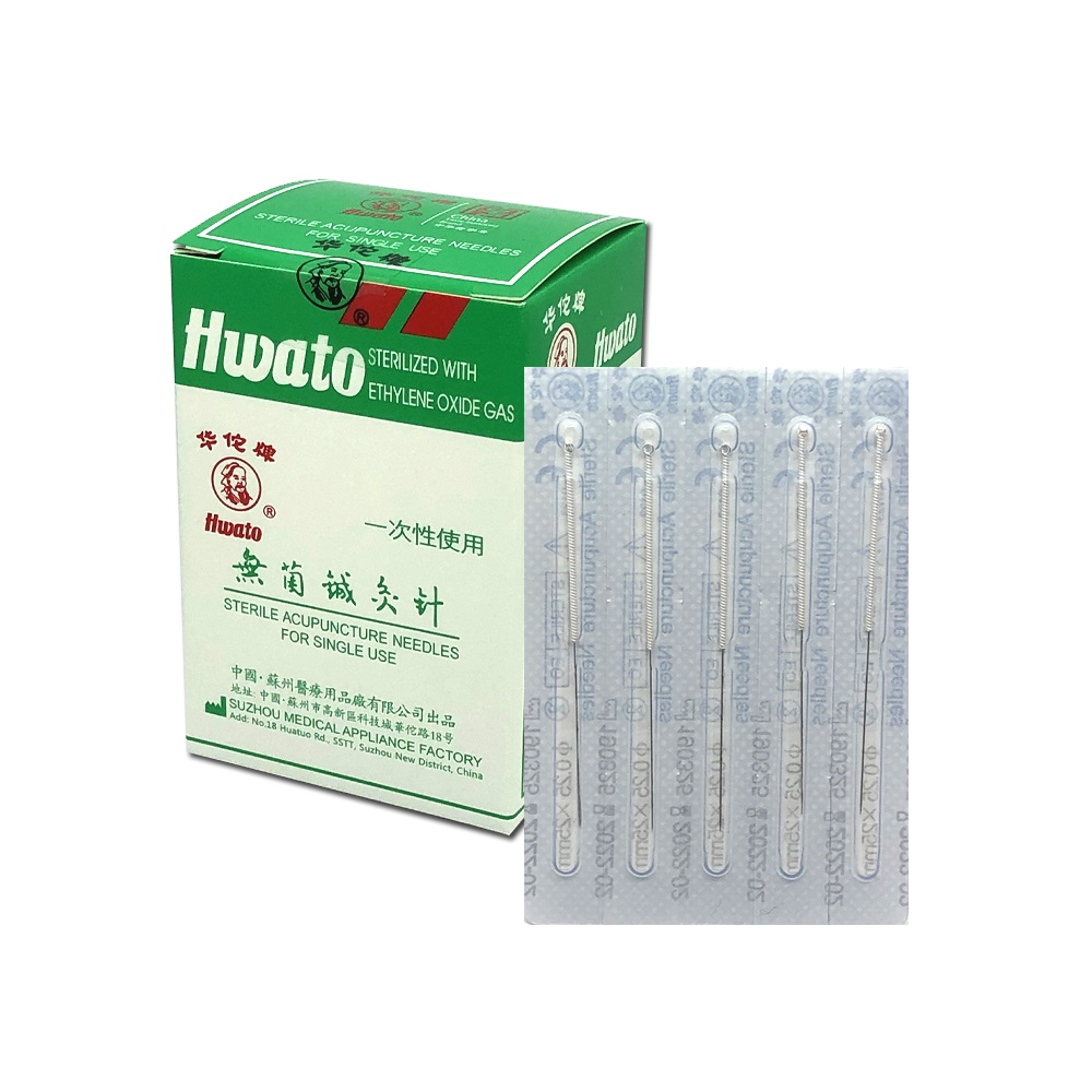Akupunkturnadeln Hwato® Silbergriff, 0,25 x 40 mm, 100 Stück Produktbild Akupunkturnadeln Hwato® Silbergriff, 0,25 x 40 mm, 100 Stück