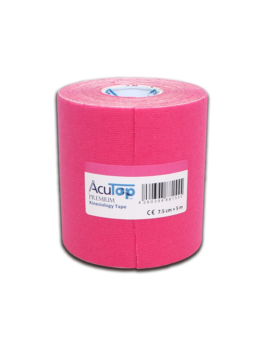 AcuTop® Premium Kinesiology Tape (KoreaTape) L, 7,5 cm x 5 m, pink Produktbild AcuTop® Premium Kinesiology Tape (KoreaTape) L, 7,5 cm x 5 m, pink