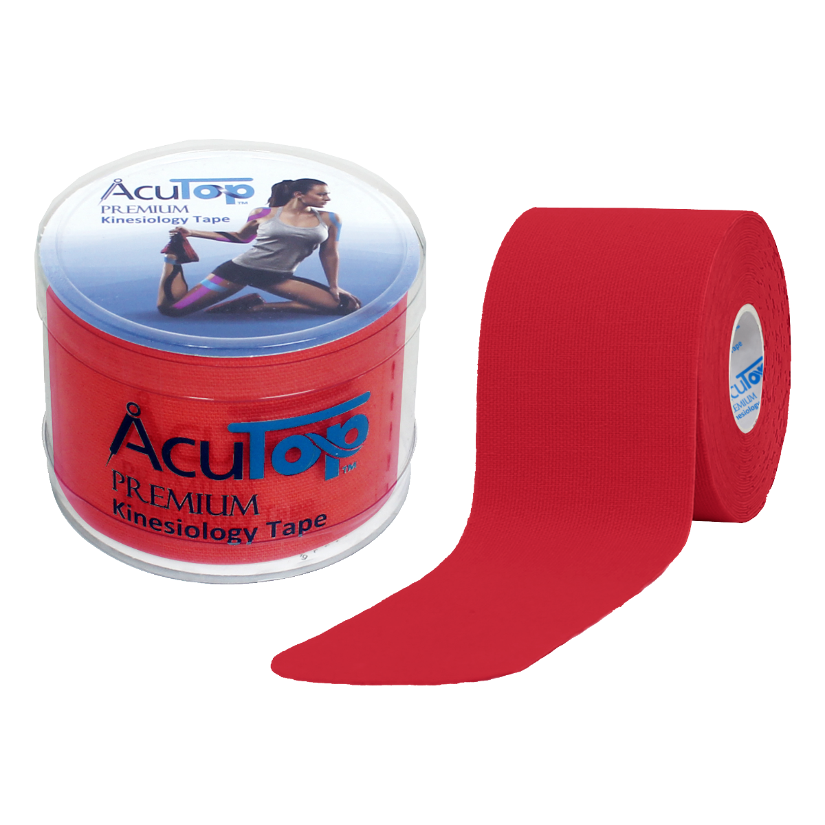 AcuTop® Premium Kinesiology Tape (KoreaTape), 5 cm x 5 m, rot Produktbild AcuTop® Premium Kinesiology Tape (KoreaTape), 5 cm x 5 m, rot
