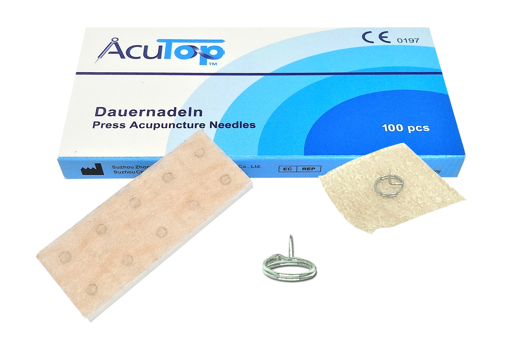 Akupunktur-Dauernadeln AcuTop® Stahl, 0,22 x 1,5 mm, 100 Stück Produktbild Akupunktur-Dauernadeln AcuTop® Stahl, 0,22 x 1,5 mm, 100 Stück