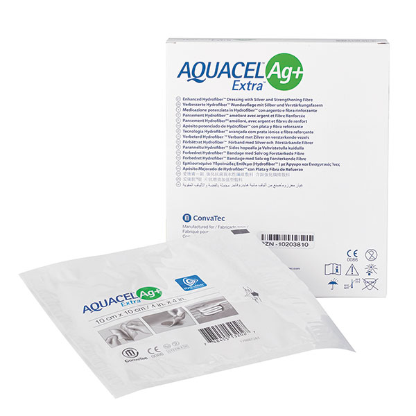 Wundauflage Aquacel Ag Plus Convatec, 5 Stück Produktbild Wundauflage Aquacel Ag Plus Convatec, 5 Stück