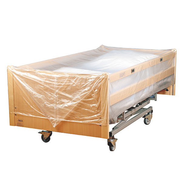 Bett-Abdeckfolie 320 x 95 cm, 1 Rolle a 200 Abrisse Produktbild Bett-Abdeckfolie 320 x 95 cm, 1 Rolle a 200 Abrisse