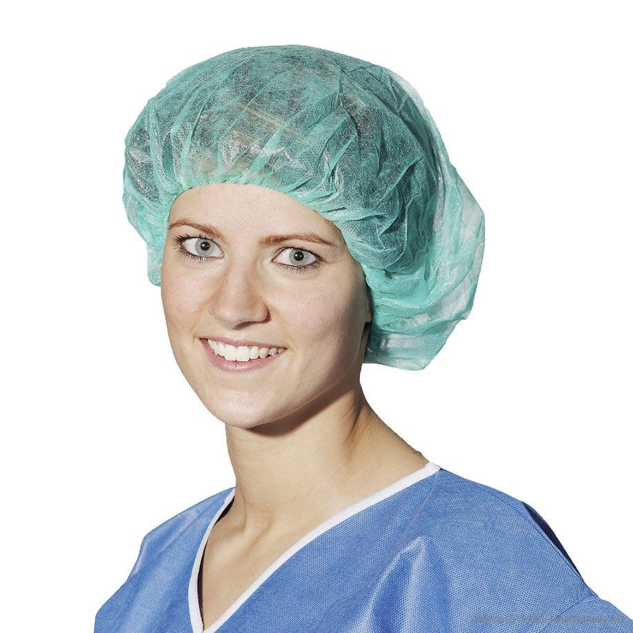 Einmal OP-Haube Foliodress cap Comfort, grün, 100 Stück Produktbild Einmal OP-Haube Foliodress cap Comfort, grün, 100 Stück