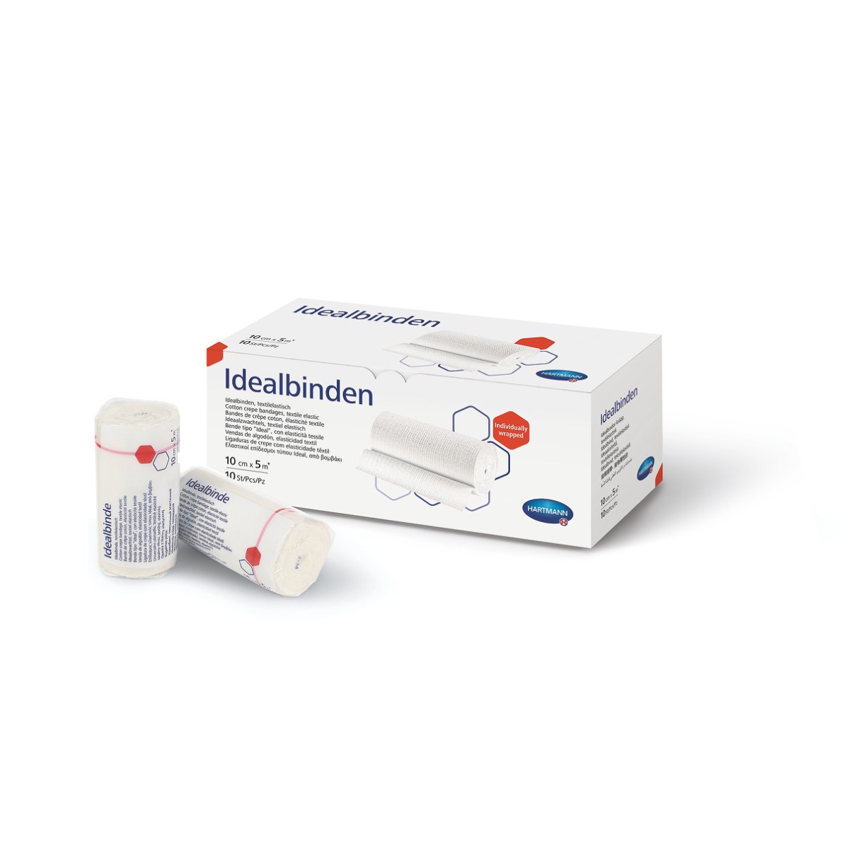 Hartmann Idealbinde, 6 cm x 5 m, 10 Stück Produktbild Hartmann Idealbinde, 6 cm x 5 m, 10 Stück