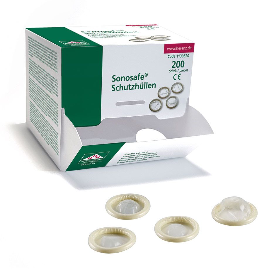 Sonosafe Schutzhüllen Ø 28 x 200 mm, unsteril, 200 Stück Produktbild Sonosafe Schutzhüllen Ø 28 x 200 mm, unsteril, 200 Stück