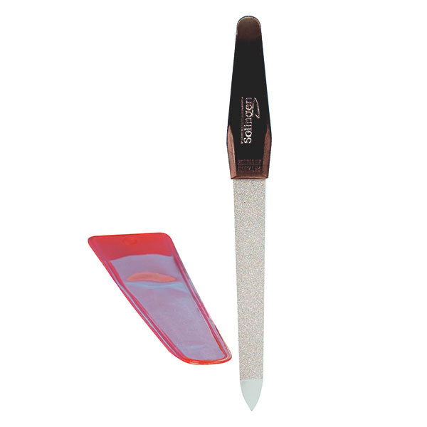 Nagelfeile, spitz, runde Form, 13cm Produktbild Nagelfeile, spitz, runde Form, 13cm