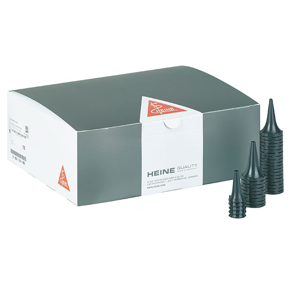 Einweg-Ohrtrichter Heine Unispec für Erwachsene, 4 mm, grau, 1000 Stück Produktbild Einweg-Ohrtrichter Heine Unispec für Erwachsene, 4 mm, grau, 1000 Stück