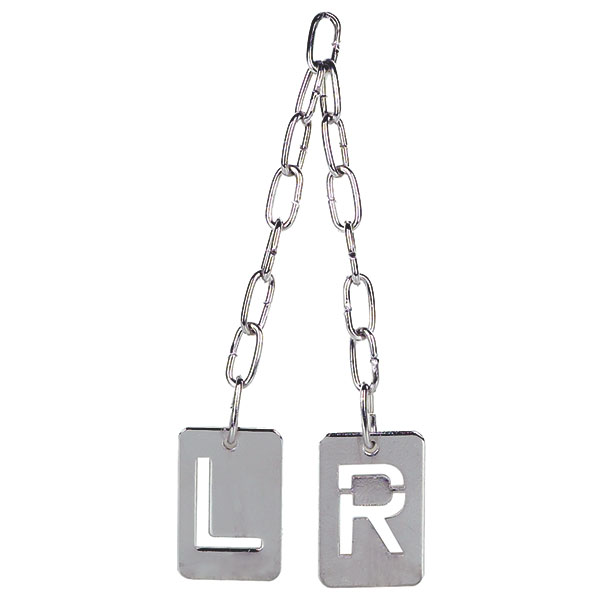 Röntgen-Metallzeichen-Set mit Kette , 1Stück Produktbild Röntgen-Metallzeichen-Set mit Kette , 1Stück