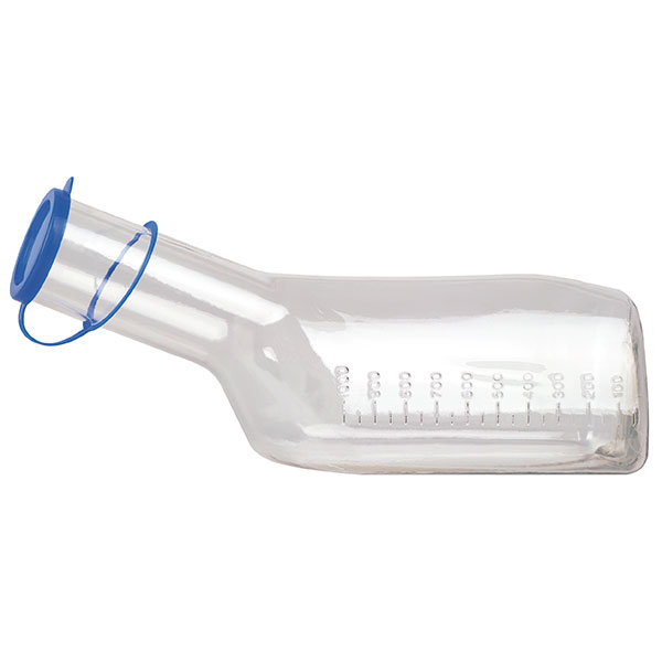 Urinflasche Servocare für Männer eckig transparent, 1 Stück Produktbild Urinflasche Servocare für Männer eckig transparent, 1 Stück
