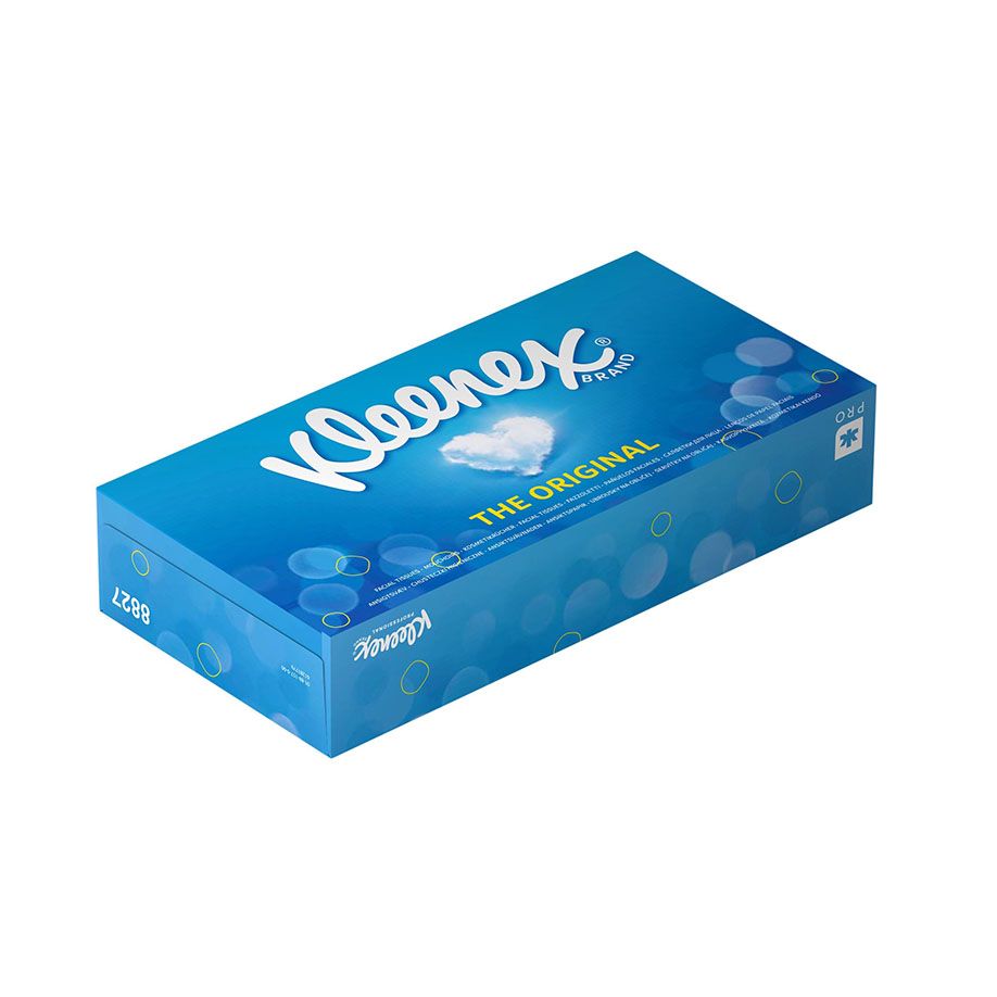 Kosmetiktücher Kleenex® 2-lagig, 24x 100 Tücher Produktbild Kosmetiktücher Kleenex® 2-lagig, 24x 100 Tücher