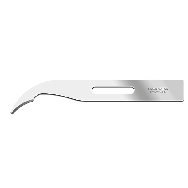 Swann Morton Stitch Cutter, Kohlestahl, 65 mm, 100 Stück Produktbild Swann Morton Stitch Cutter, Kohlestahl, 65 mm, 100 Stück